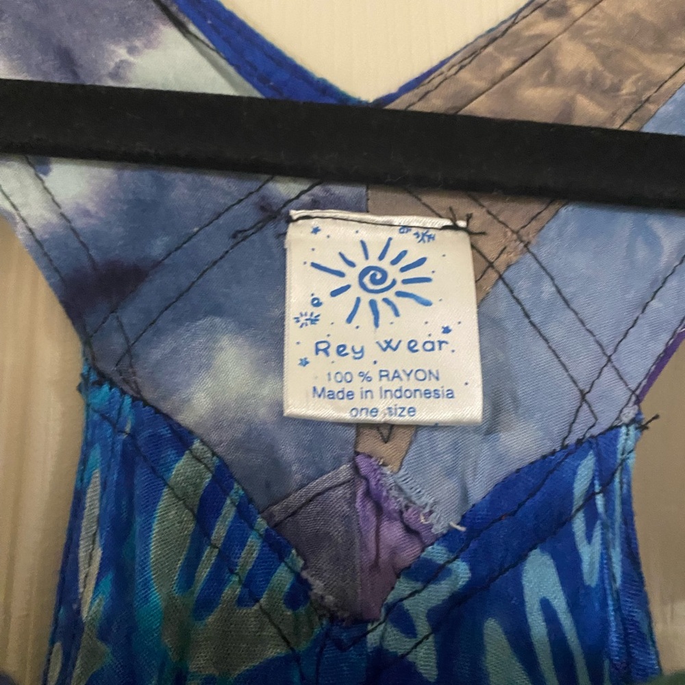 Rey Wear Patchwork Overalls - image 2